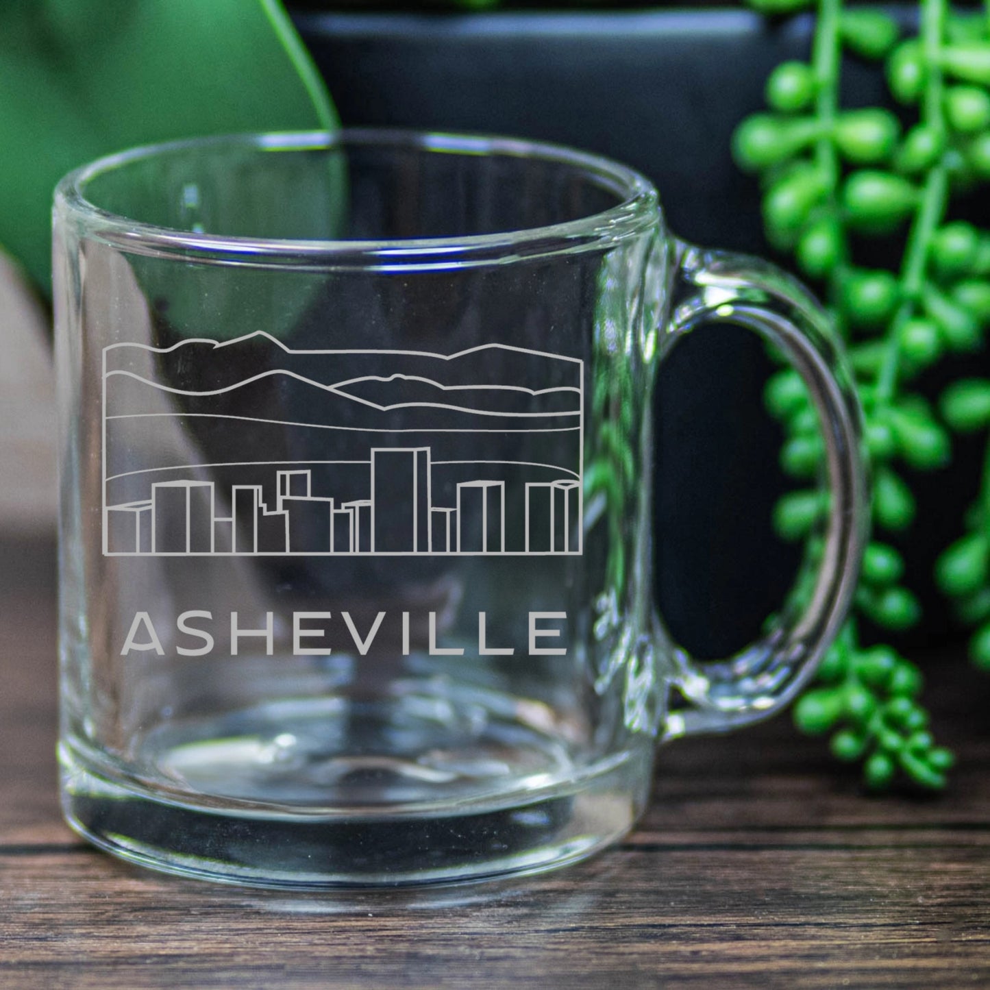 Mug glass skyline