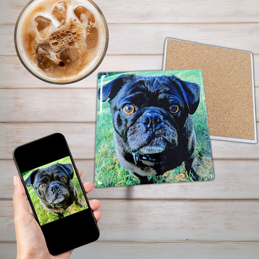 Ceramic Photo Coasters (set of 4) UPLOAD YOUR PICTURES