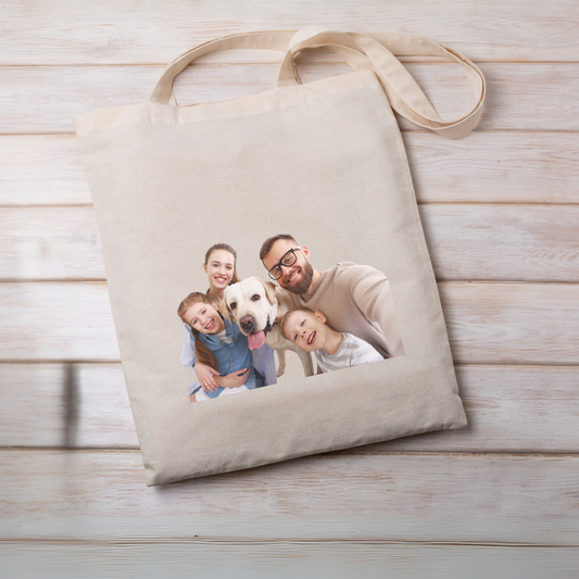 Photo Canvas Tote