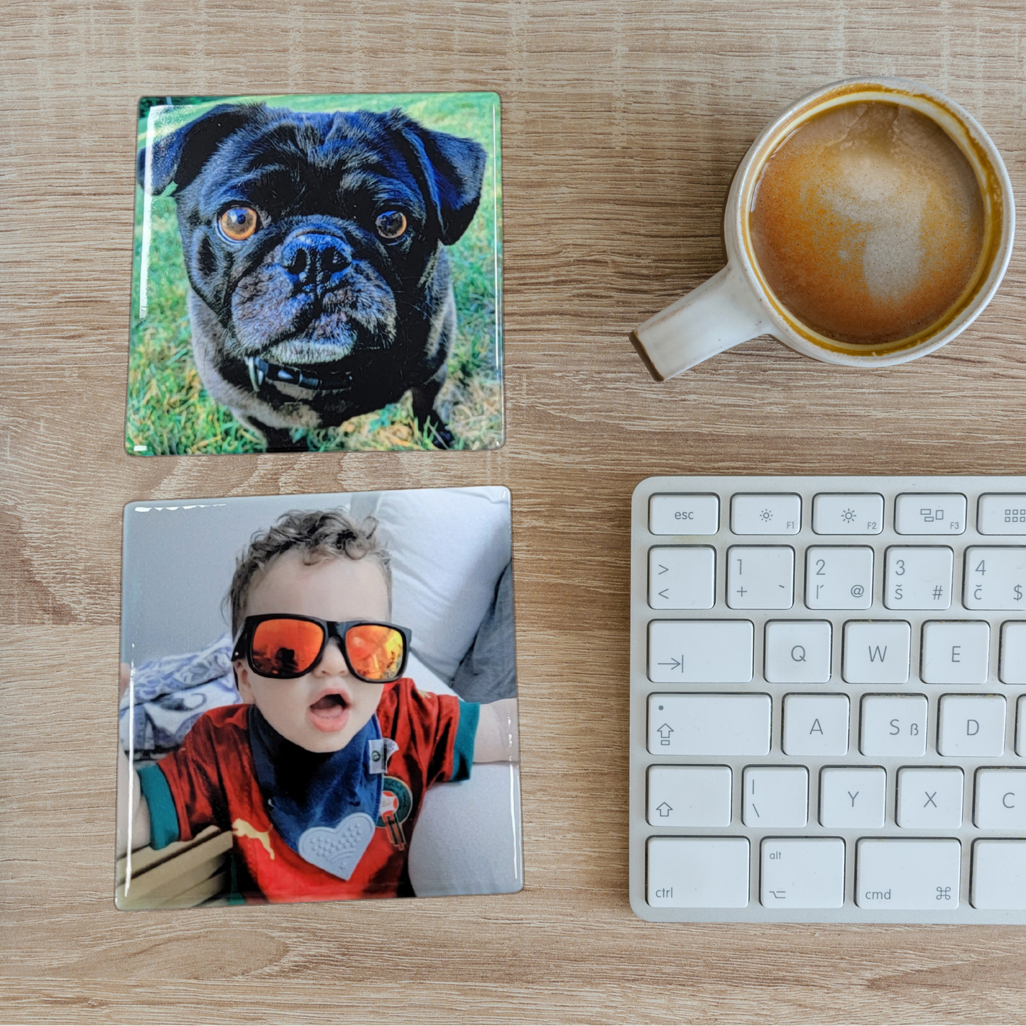 Ceramic Photo Coasters (set of 4) UPLOAD YOUR PICTURES